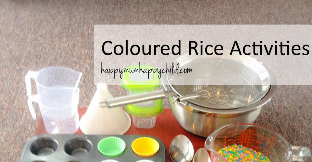 Coloured Rice Activities EDITED