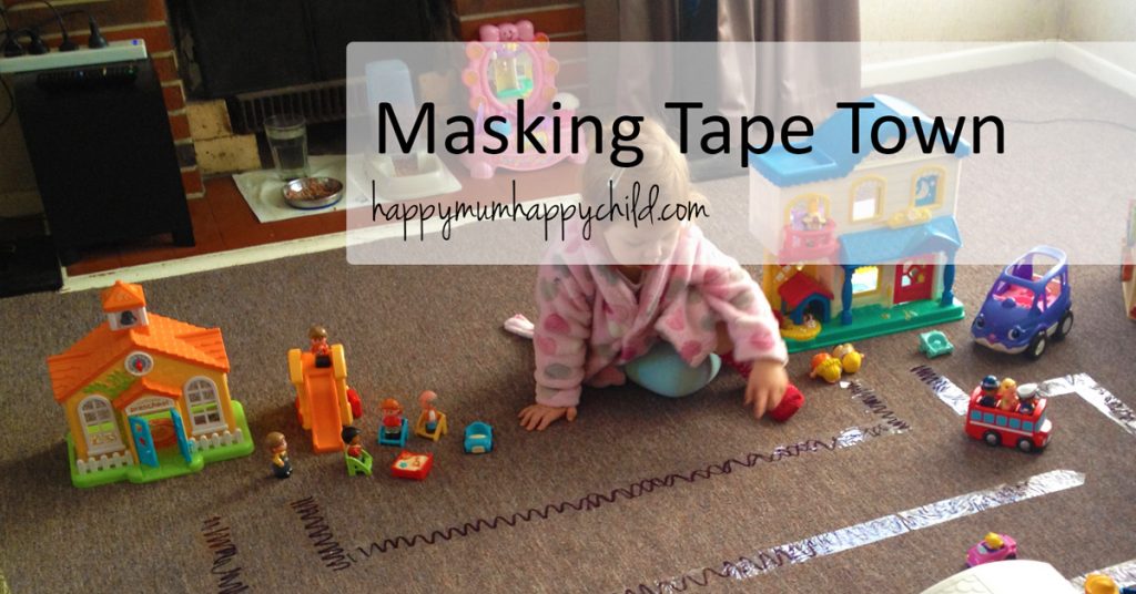 Masking Tape Town by Happy Mum Happy Child