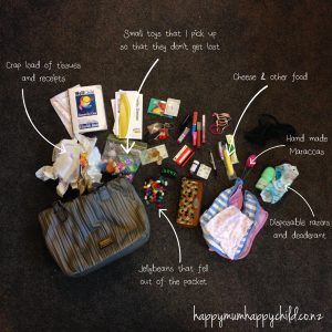 What's in my Bag by Happy Mum Happy Child