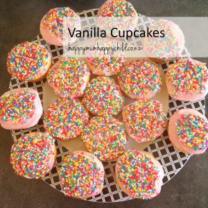 Vanilla Cupcakes by Happy Mum Happy Child