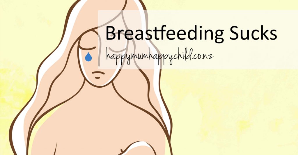Breastfeeding Sucks by Happy Mum Happy Child