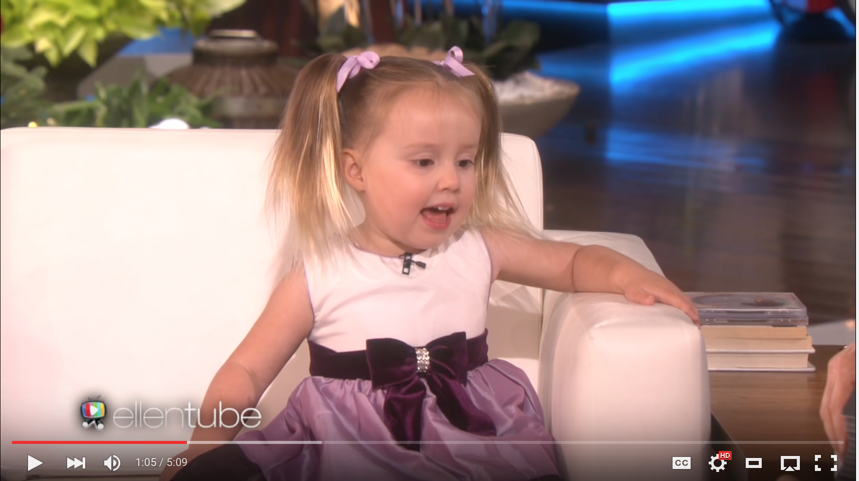 Cutest Kid on Ellen! Happy Mum Happy Child