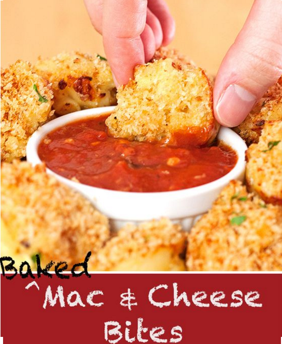Baked Macaroni & Cheese Bites