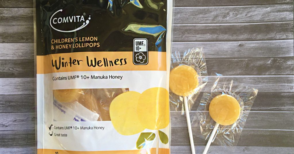 Comvita Children's Lemon and Honey Lollipops 02