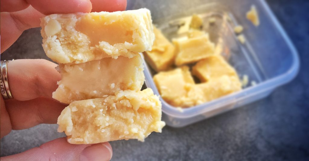 Crumbly Fudge Link