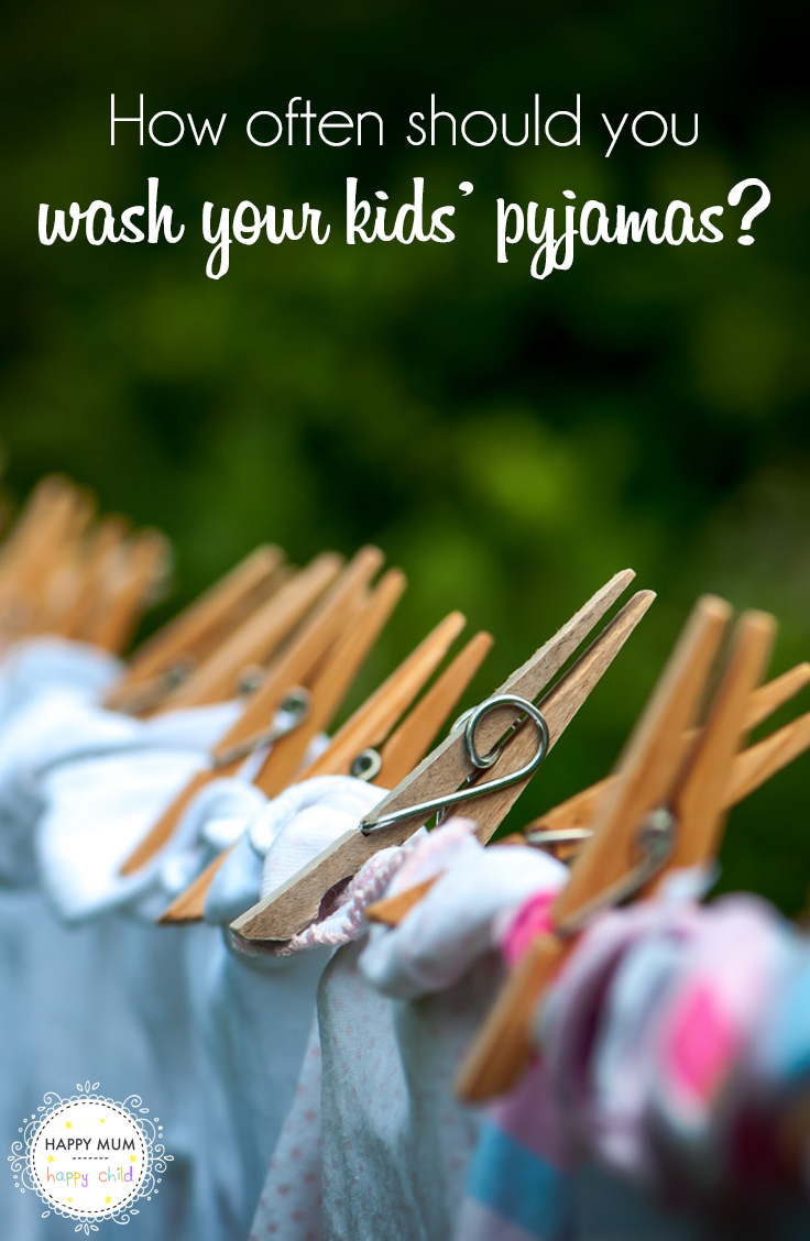 How Often Should You Wash Your Kids' Pyjamas?